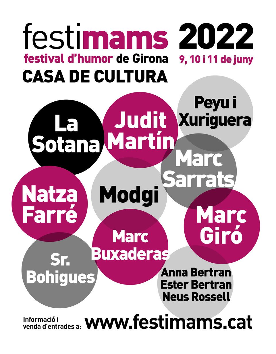 Cartell Festimams 2022
