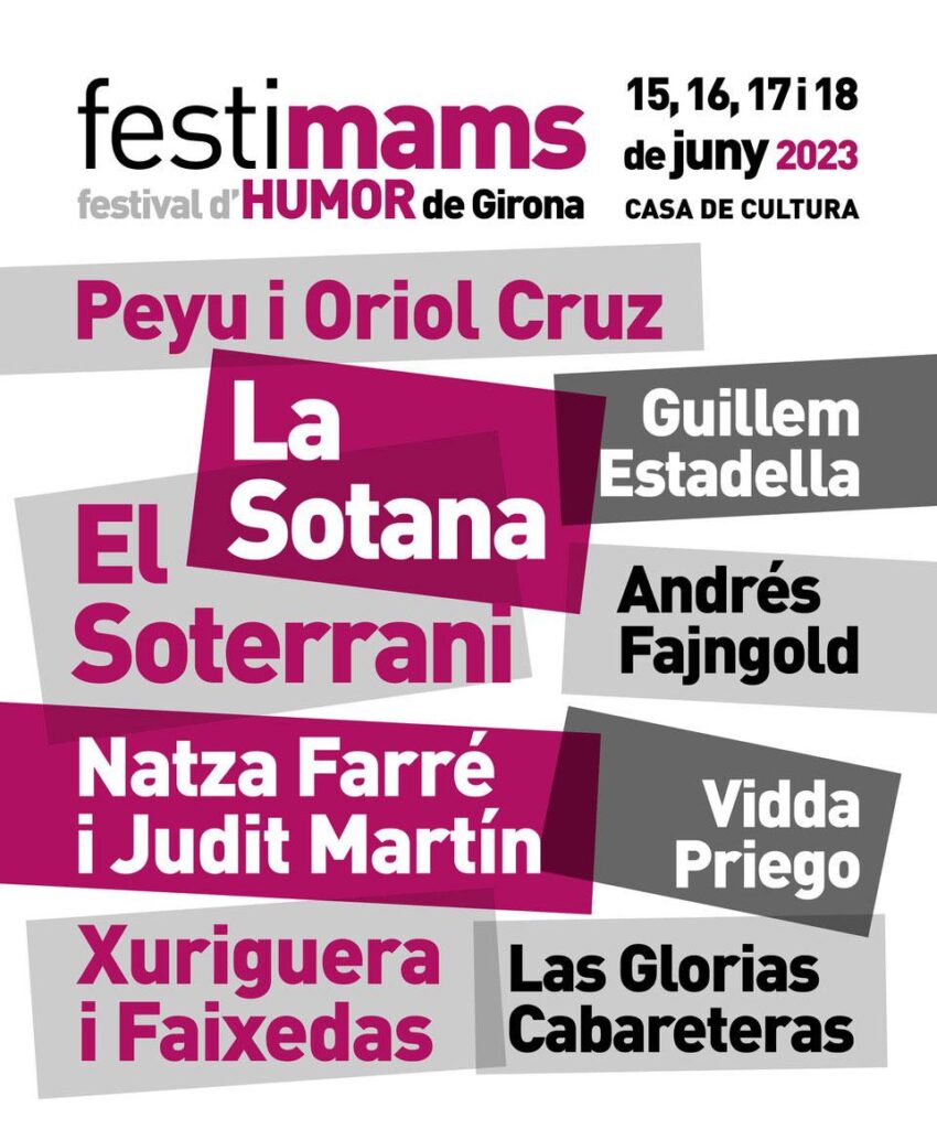 Cartell Festimams 2023