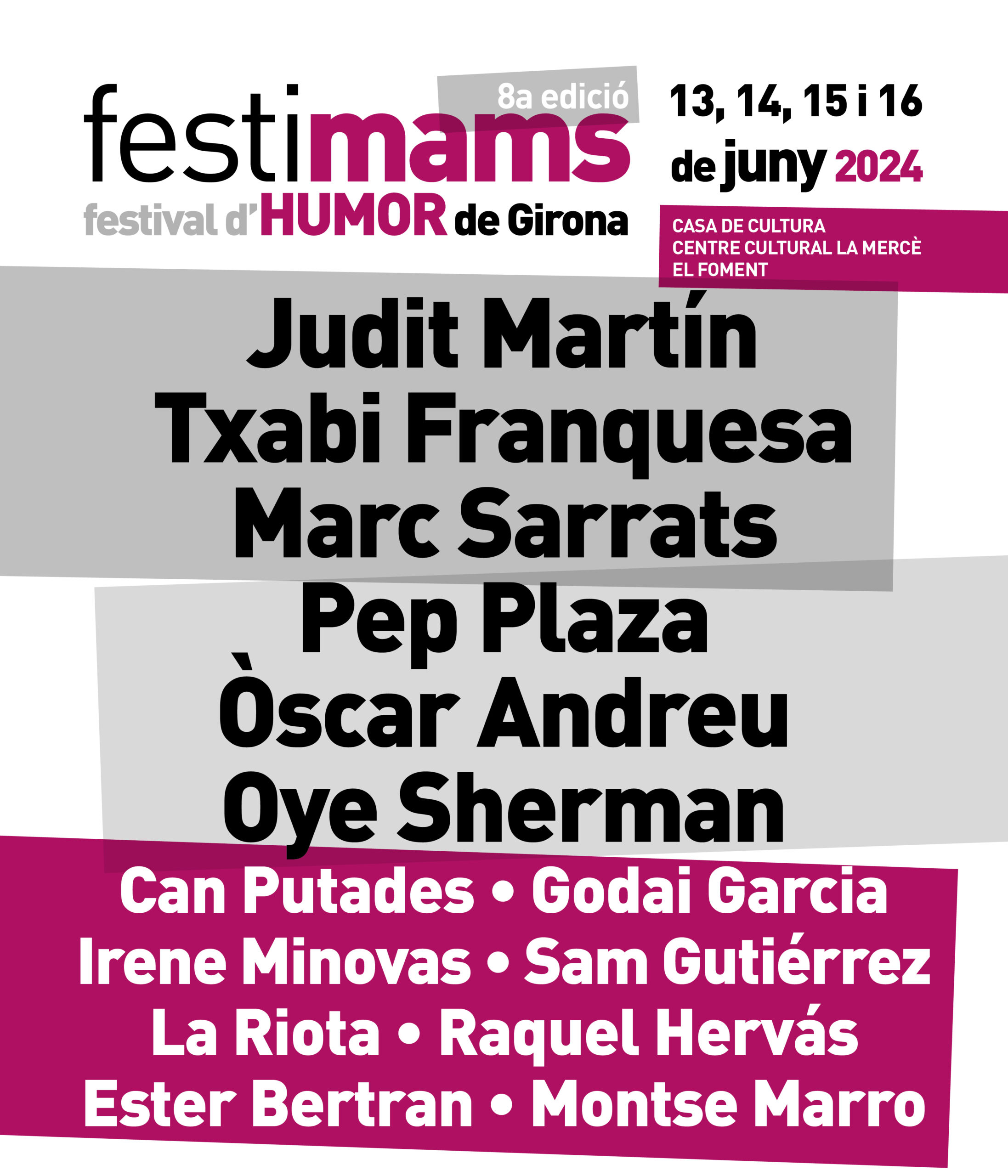 Cartell Festimams 2024